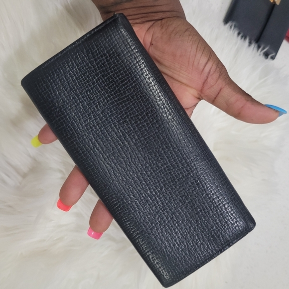 🔹️BURBERRY🔹️ BLACK LEATHER WALLET in EUC - Picture 10 of 11